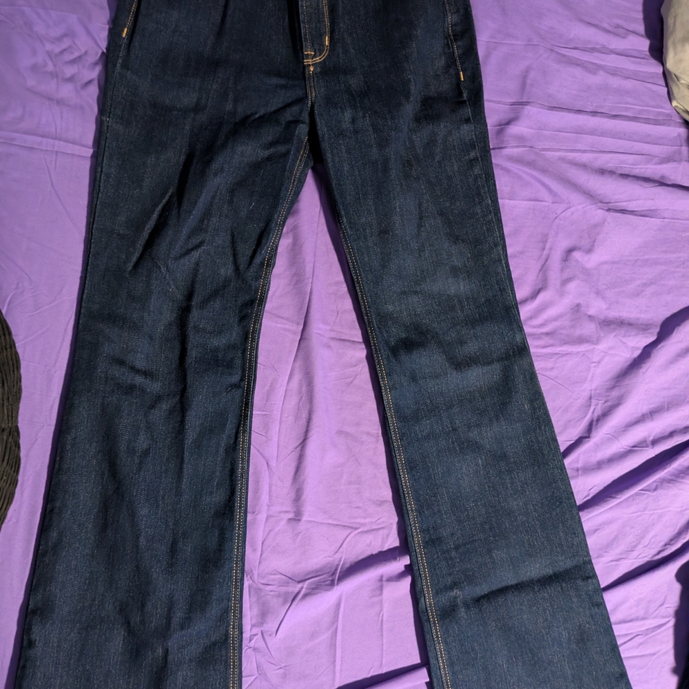 Dark Blue Denim Jeans